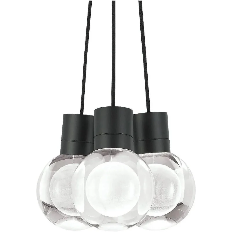 Track lighting with integrated LED driversMina 3-Light LED Pendant