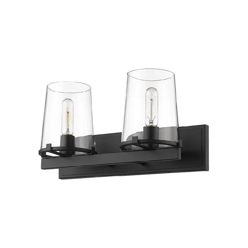 White track lighting for a clean lookCallista 2-Light Vanity