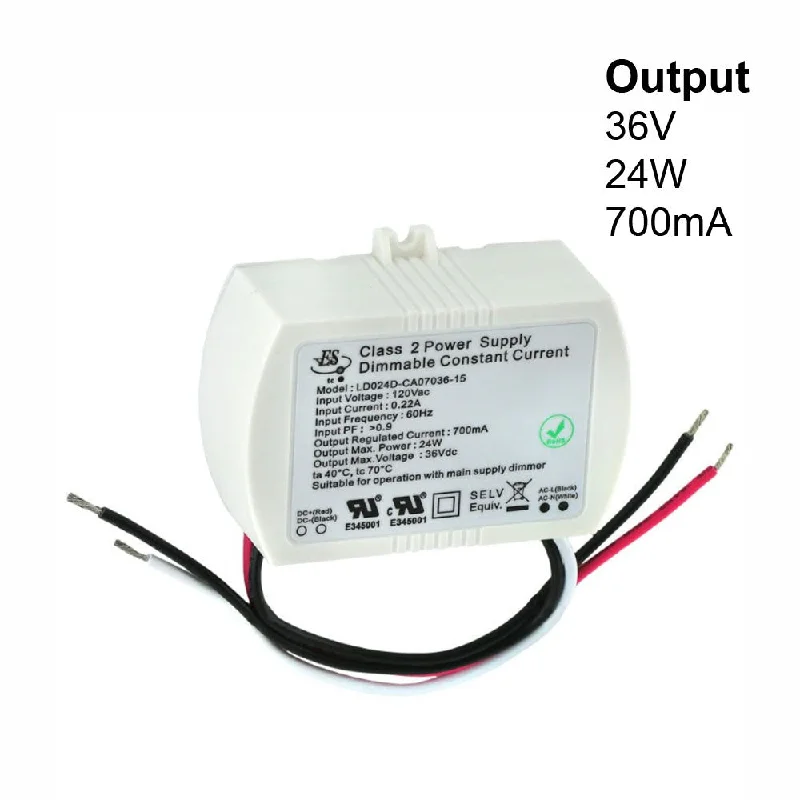Track lighting with a minimalist track designES LD024D-CA07036-15 Constant Current LED Driver, 700mA 36V 24W Track lighting with a minimalist track designES LD024D-CA07036-15 Constant Current LED Driver, 700mA 36V 24W