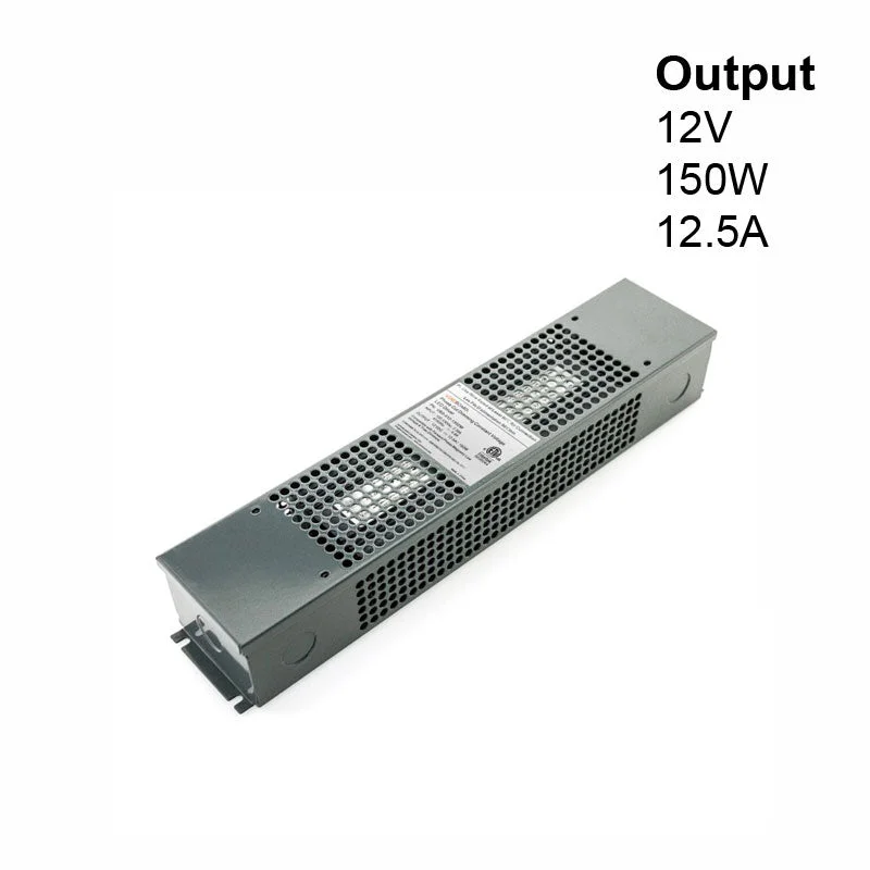 Energy - efficient track lighting fixturesVBD-012-150DM Triac Dimmable Constant Voltage LED Driver, 12V 12.5A 150W Energy - efficient track lighting fixturesVBD-012-150DM Triac Dimmable Constant Voltage LED Driver, 12V 12.5A 150W