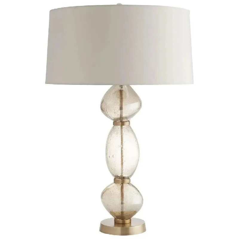Track lighting with colored glass accentsDreena Table Lamp