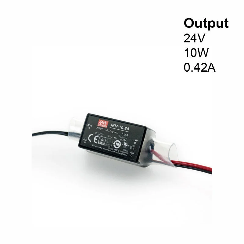 Outdoor - rated track lighting for patiosMean Well IRM-10-24 Non-Dimmable Constant Voltage LED Driver 24V 420mA Outdoor - rated track lighting for patiosMean Well IRM-10-24 Non-Dimmable Constant Voltage LED Driver 24V 420mA