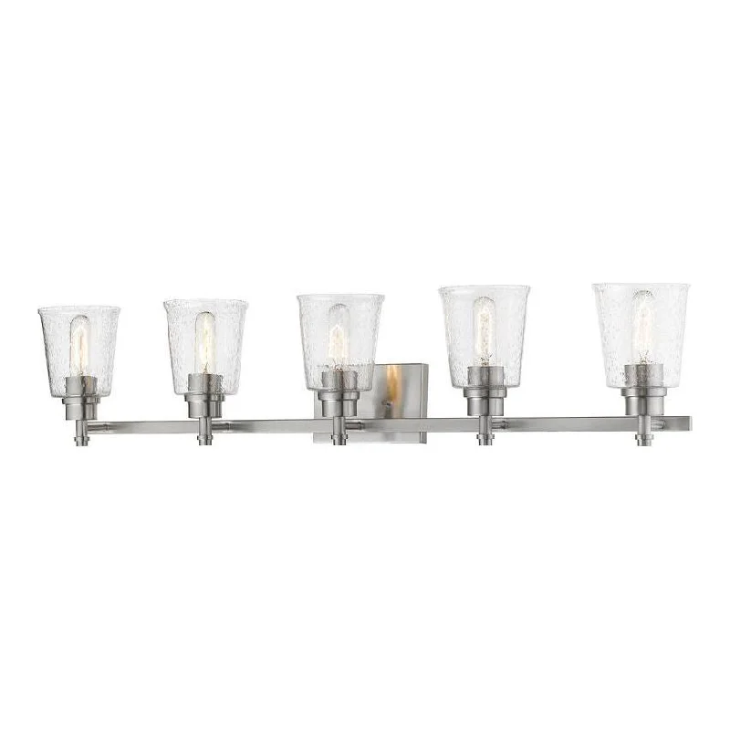 Track lighting with a sleek profileBohin 5-Light Vanity