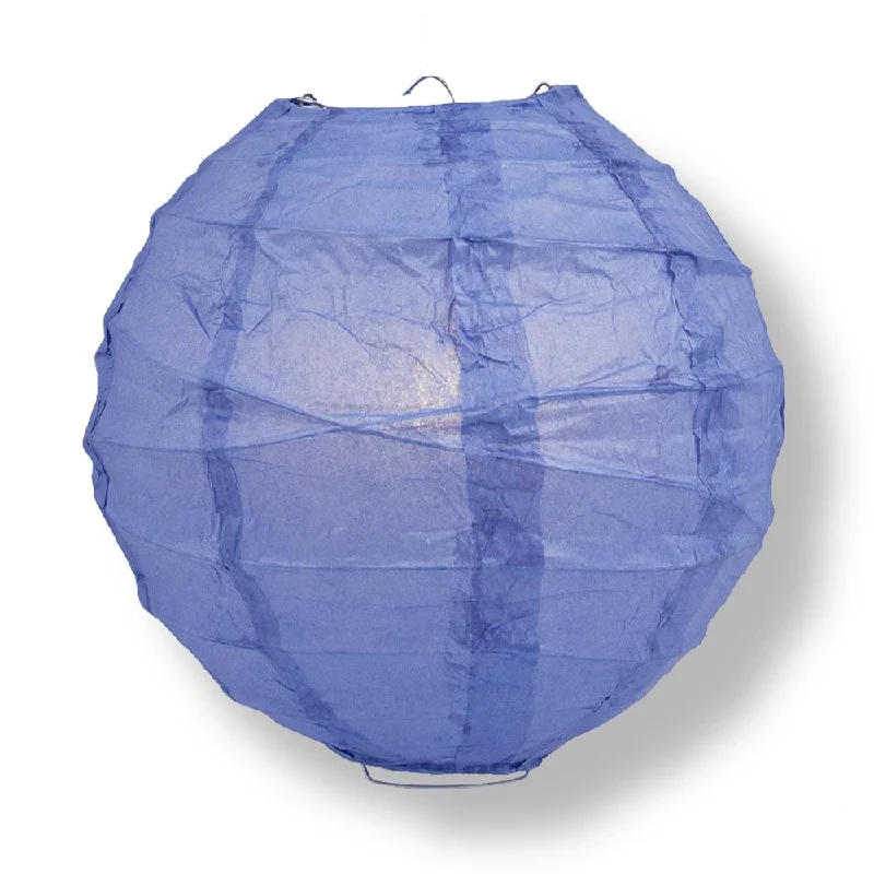 Edison light bulbs with antique finish12" Very Periwinkle / Astra Blue Round Paper Lantern, Crisscross Ribbing, Chinese Hanging Wedding & Party Decoration Edison light bulbs with antique finish12" Very Periwinkle / Astra Blue Round Paper Lantern, Crisscross Ribbing, Chinese Hanging Wedding & Party Decoration