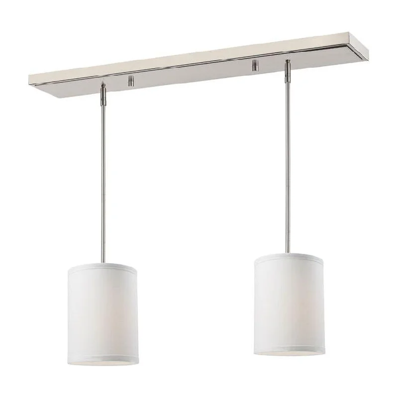 Track lighting with a chunky, bold designAlbion 2-Light Island/Billiard