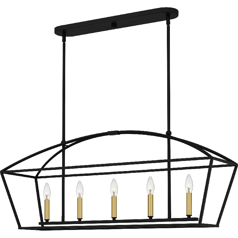 Track lighting with adjustable armsConcho Bay Linear Suspension