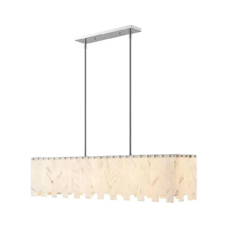 Track lighting for creating a focal pointViviana 7-Light Island