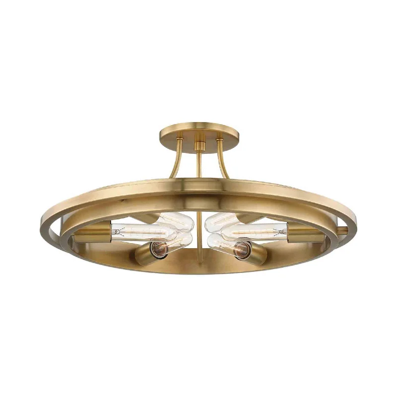 Track lighting for small apartmentsChambers Semi Flush Mount Ceiling Light