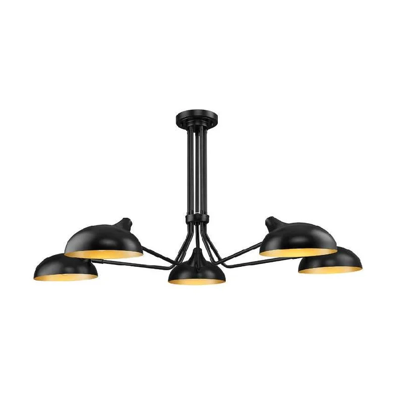 Track lighting with energy - star certificationBellamy 5-Light Semi Flush Mount