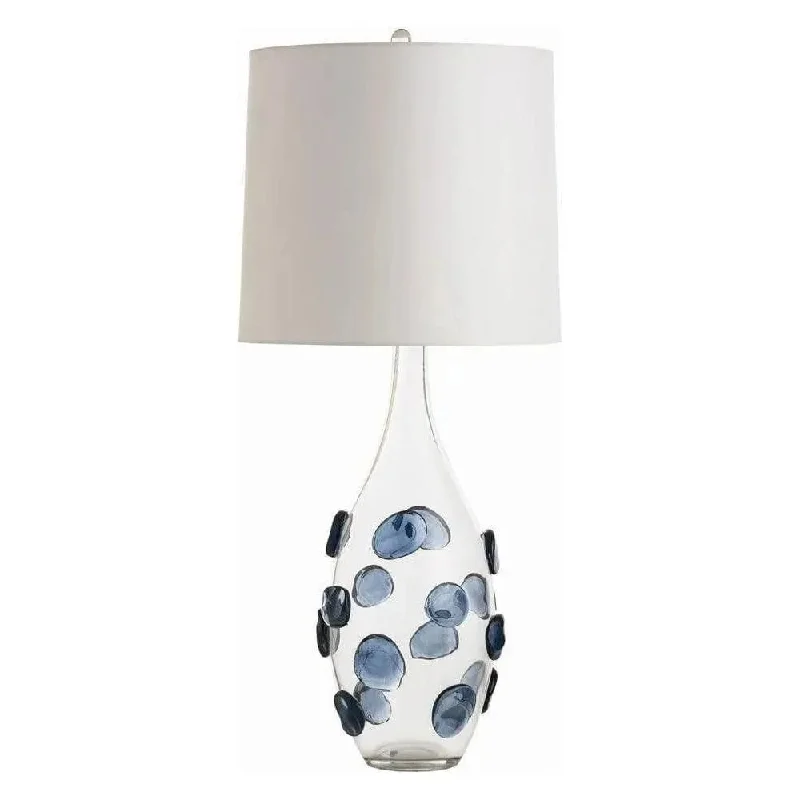 Track lighting with frosted glass shadesEdge Table Lamp