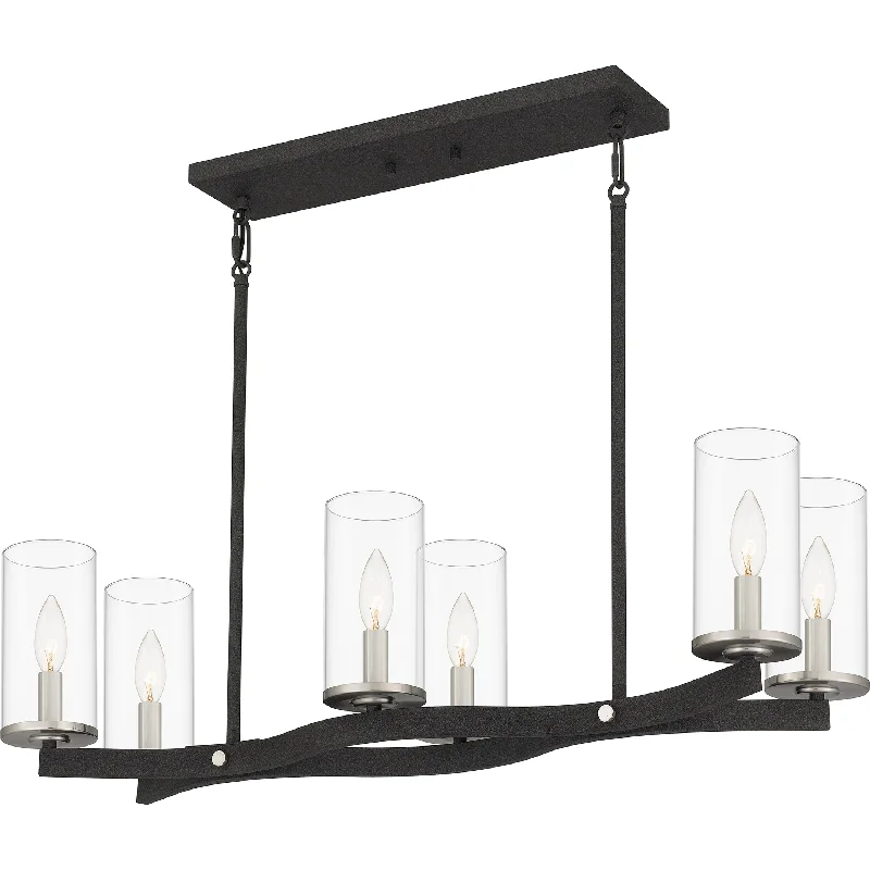 Rustic track lighting for farmhouse decorDaverty Linear Suspension