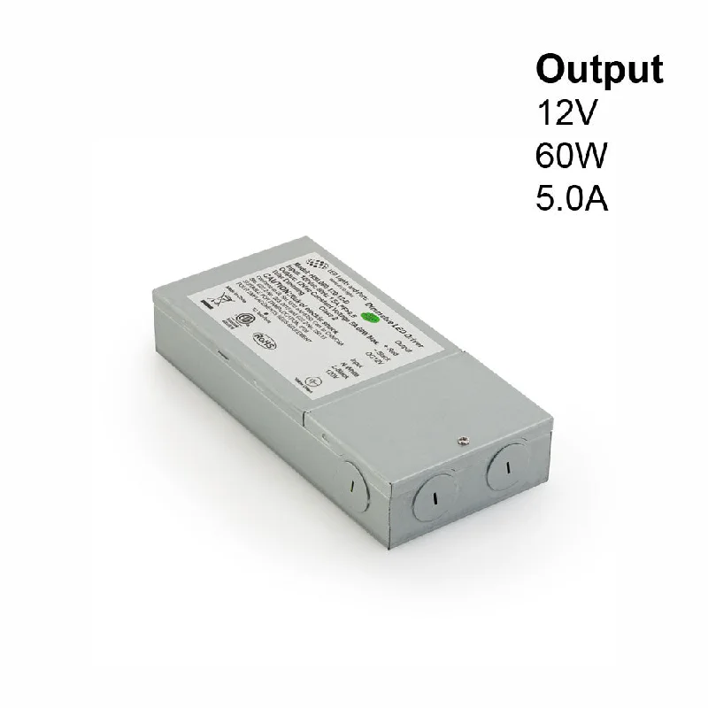 Track lighting with integrated LED driversHBL060-120-12-D Metal Case Constant Voltage LED Driver 12V 5A 60W Track lighting with integrated LED driversHBL060-120-12-D Metal Case Constant Voltage LED Driver 12V 5A 60W