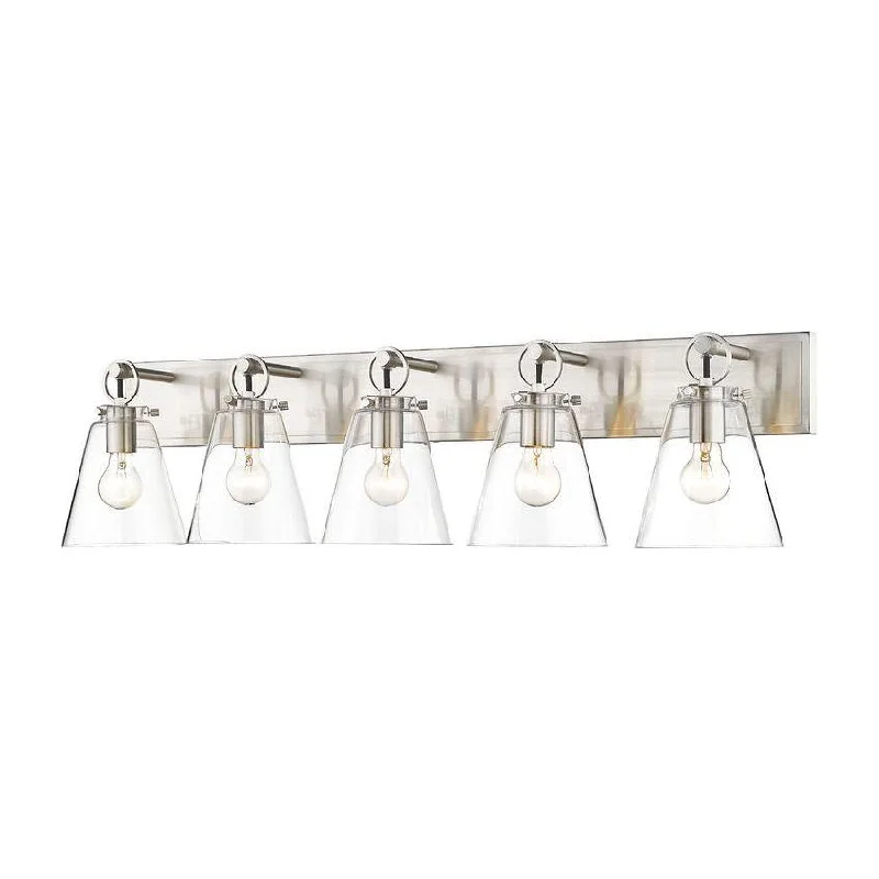 Track lighting for highlighting kitchen cabinetsHarper 5-Light Vanity