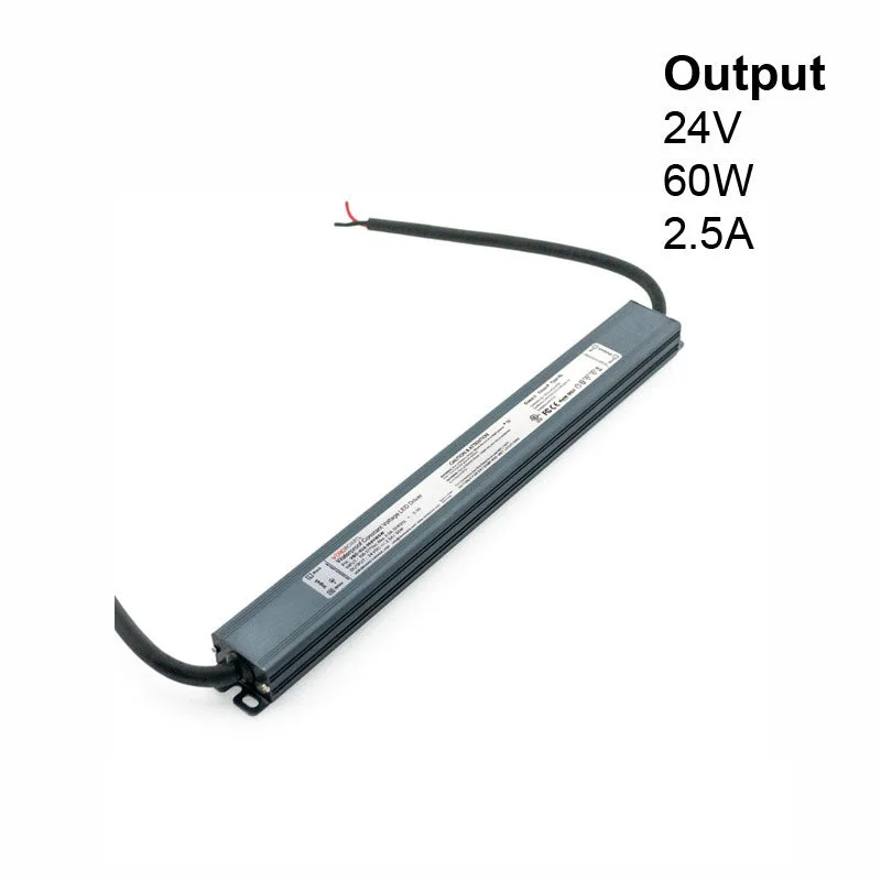 Track lighting for adding a touch of eleganceSuper Slim VBD-024-060VWSW Non-Dimmable LED Driver, 24V 2.5A 60W Track lighting for adding a touch of eleganceSuper Slim VBD-024-060VWSW Non-Dimmable LED Driver, 24V 2.5A 60W