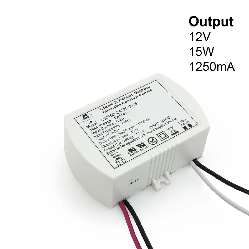 Contemporary track lighting in black finishES LD015D-CA12512-15 Constant Current LED Driver 1250mA 12V 15W max Contemporary track lighting in black finishES LD015D-CA12512-15 Constant Current LED Driver 1250mA 12V 15W max