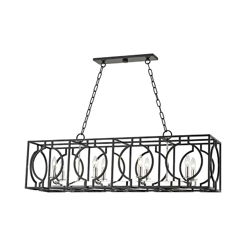 Track lighting for creating a moody atmosphereOctavio Linear Pendant Light