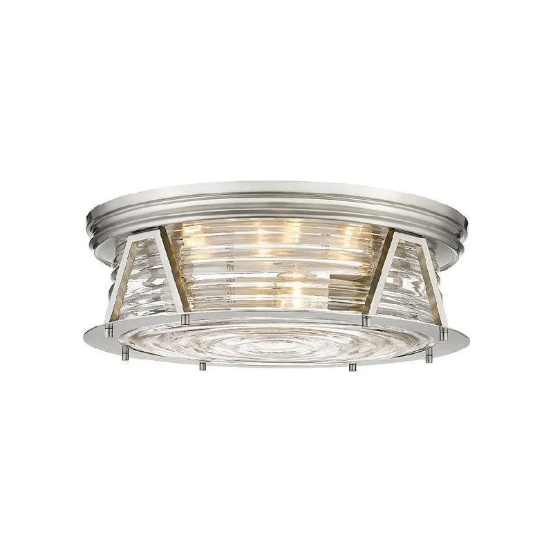 Track lighting with a sleek profileCape Harbor 4-Light Flush Mount