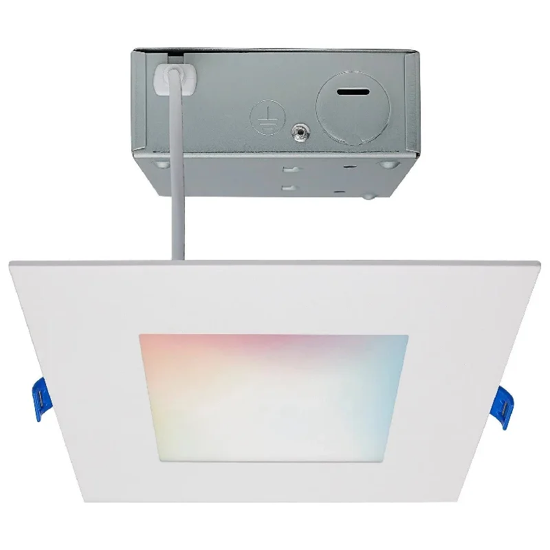 Track lighting with a decorative track designStarfish WiFi - 12 Watt Square - LED Direct Wire - Low Profile Downlight Track lighting with a decorative track designStarfish WiFi - 12 Watt Square - LED Direct Wire - Low Profile Downlight