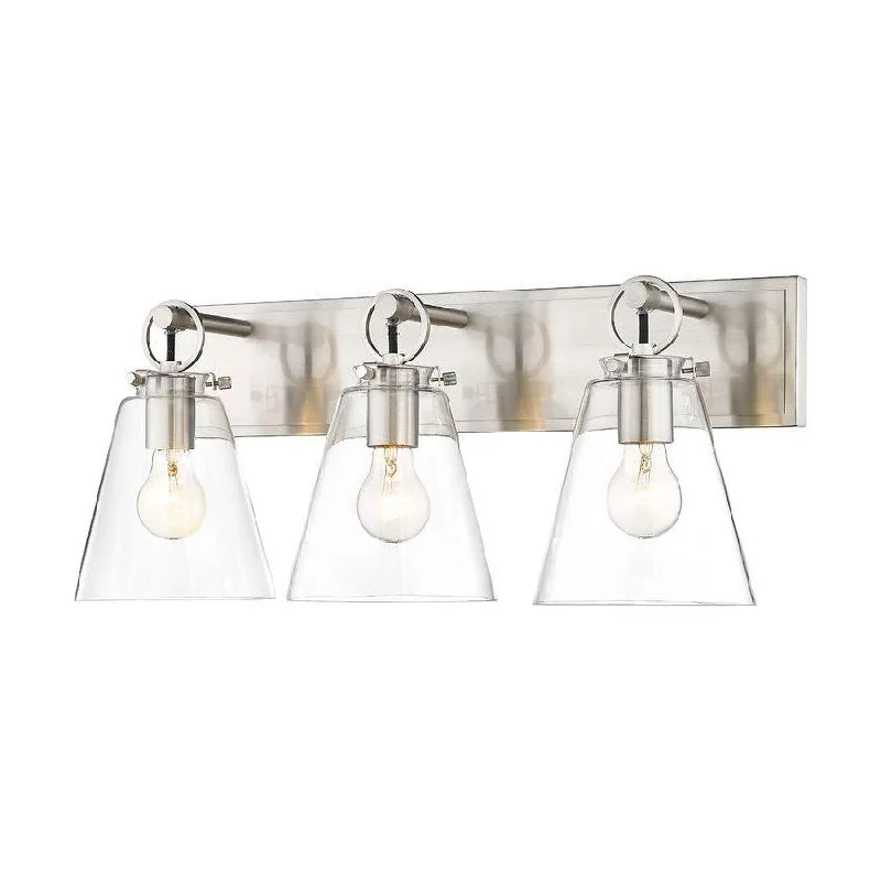 Low - voltage track lighting for safetyHarper 3-Light Vanity