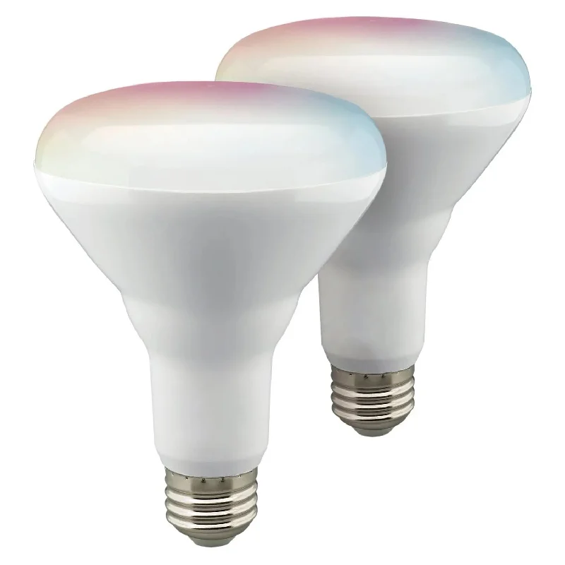 Track lighting with frosted glass shadesStarfish WiFi - 9.5 Watt - BR30 LED - RGB & Tunable White - Starfish IOT - 120 Volt - 760 Lumens - 2-Pack Track lighting with frosted glass shadesStarfish WiFi - 9.5 Watt - BR30 LED - RGB & Tunable White - Starfish IOT - 120 Volt - 760 Lumens - 2-Pack