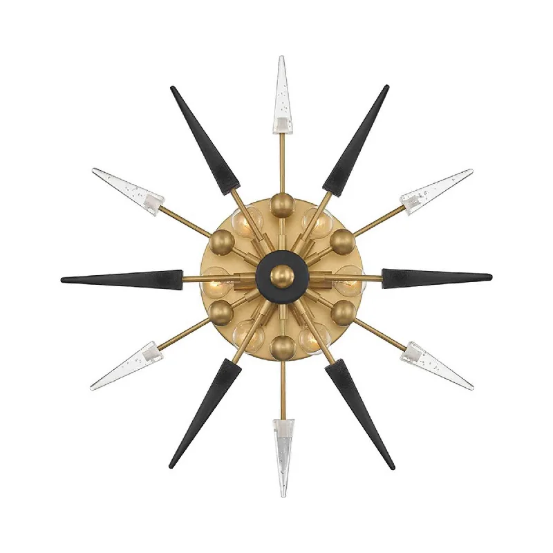 Contemporary track lighting in black finishceramic wall lamps with hand - painted designs for an artistic touchSparta Wall Light