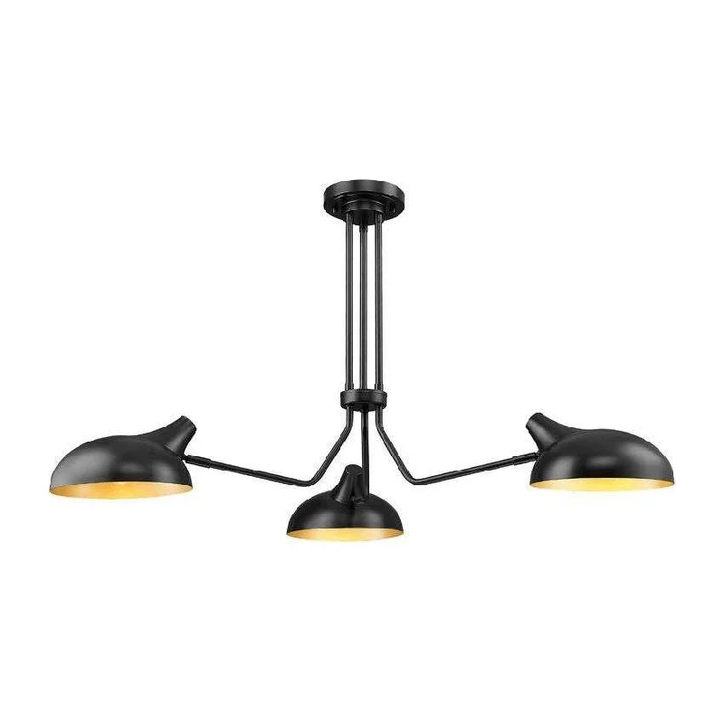 Track lighting with a minimalist track designBellamy 3-Light Semi Flush Mount