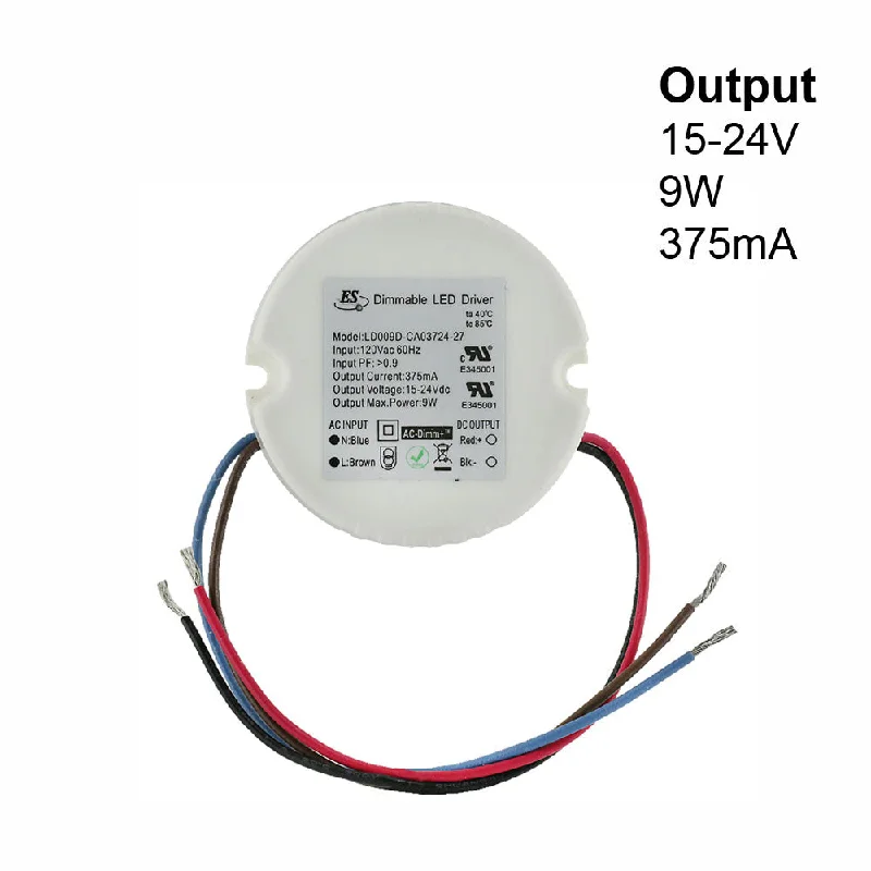 Track lighting for photography studiosES LD009D-CA3724-27 Constant Current LED Driver, 375mA 15-24V 9W max Track lighting for photography studiosES LD009D-CA3724-27 Constant Current LED Driver, 375mA 15-24V 9W max