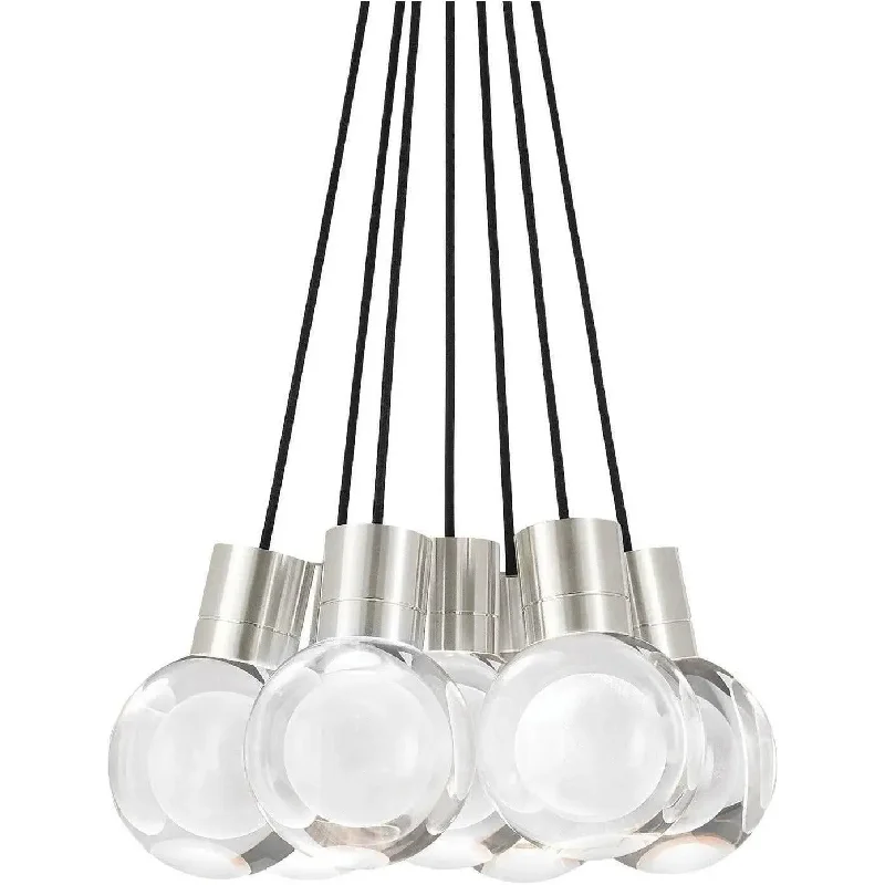 Track lighting with motion - sensor capabilitiesMina 7-Light LED Pendant