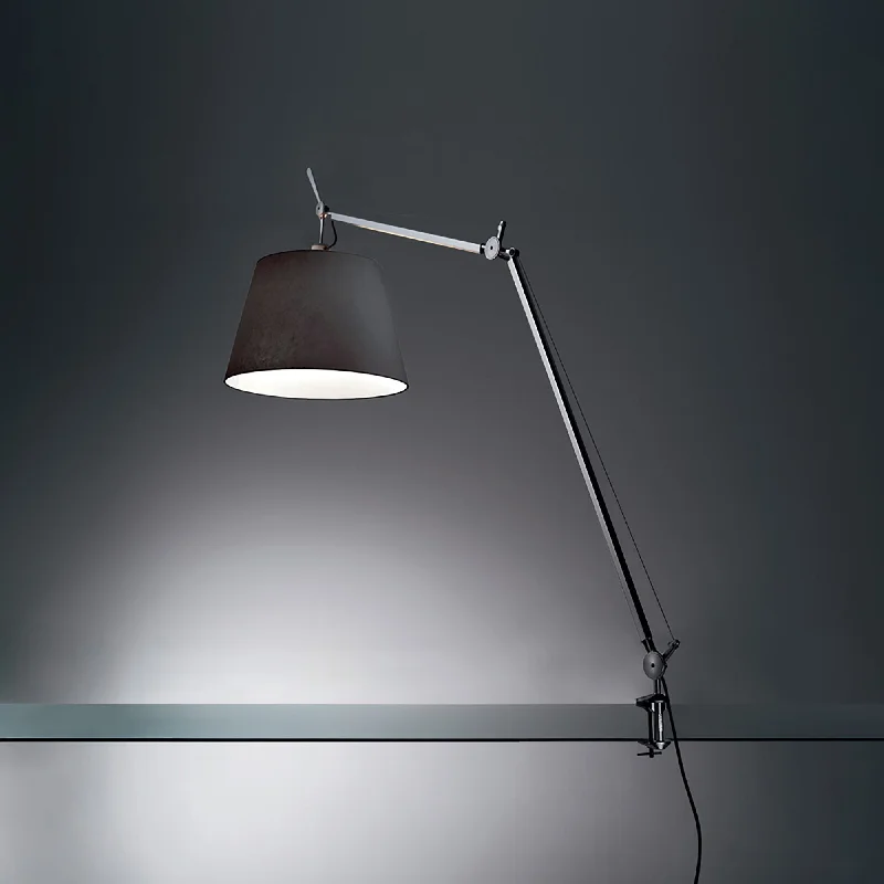 Track lighting for illuminating dining tablesTolomeo Mega Clamp Table Lamp