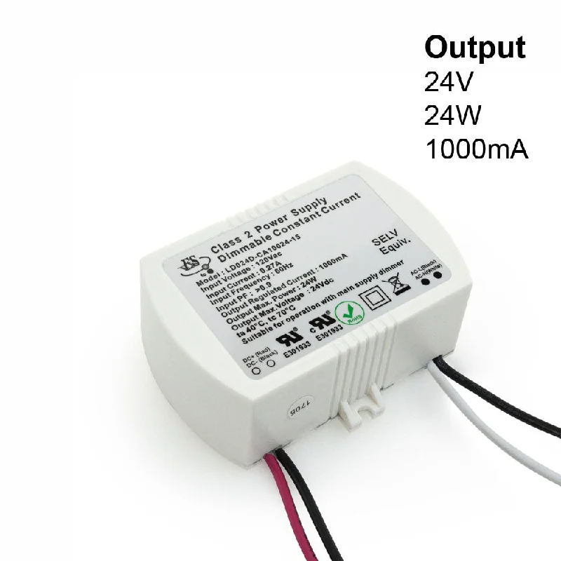 Track lighting for accentuating artworksES LD024D-CA10024-15 Constant Current LED Driver, 1000mA 24V 24W Track lighting for accentuating artworksES LD024D-CA10024-15 Constant Current LED Driver, 1000mA 24V 24W