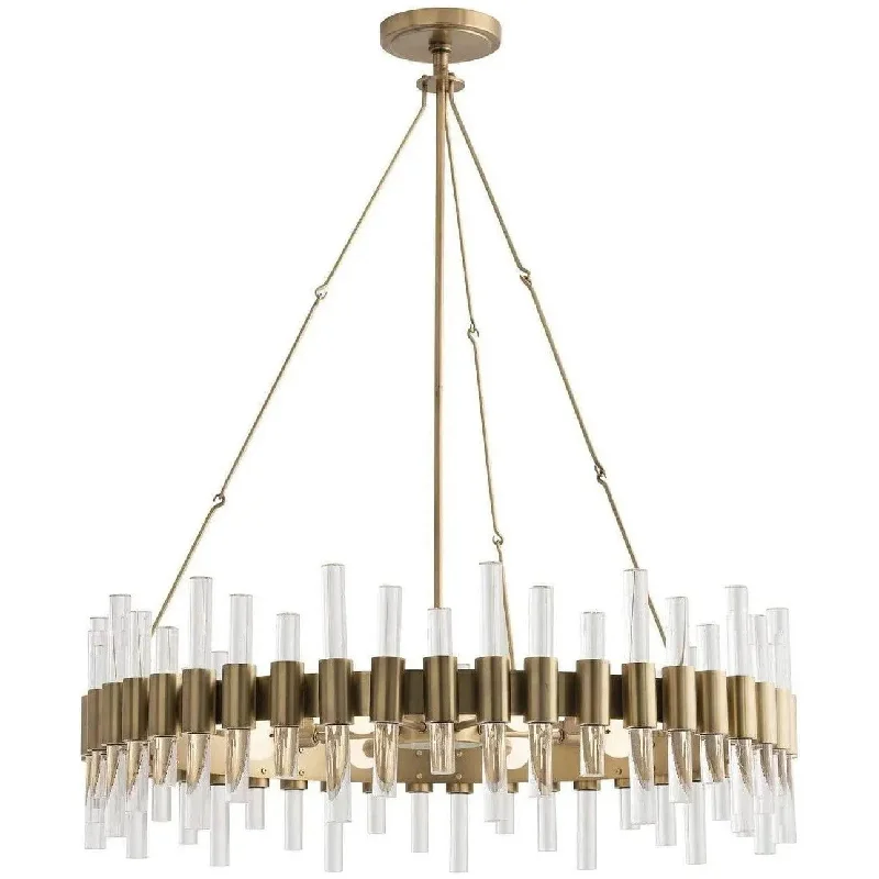 Outdoor - rated track lighting for patiosHaskell Chandelier