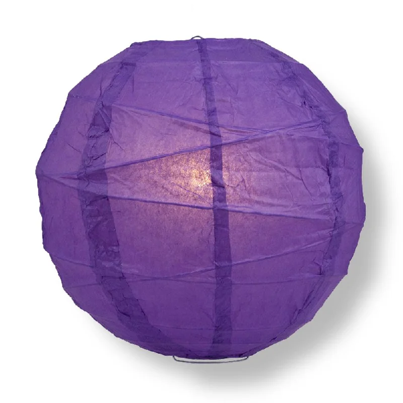 Modern Edison light bulbs with advanced filaments8" Royal Purple Round Paper Lantern, Crisscross Ribbing, Chinese Hanging Wedding & Party Decoration Modern Edison light bulbs with advanced filaments8" Royal Purple Round Paper Lantern, Crisscross Ribbing, Chinese Hanging Wedding & Party Decoration