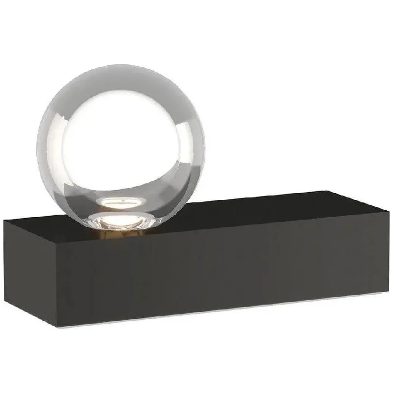 Track lighting with a brushed nickel finishMina LED Table Lamp