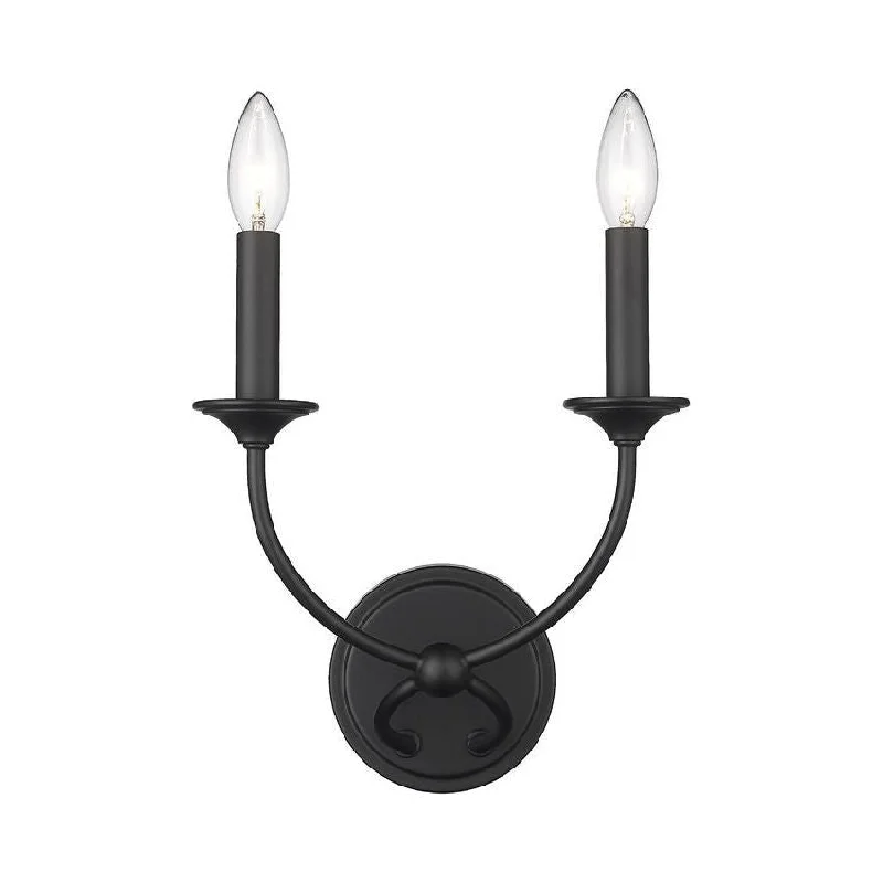 Track lighting for creating a moody atmosphereArabella 2-Light Wall Sconce