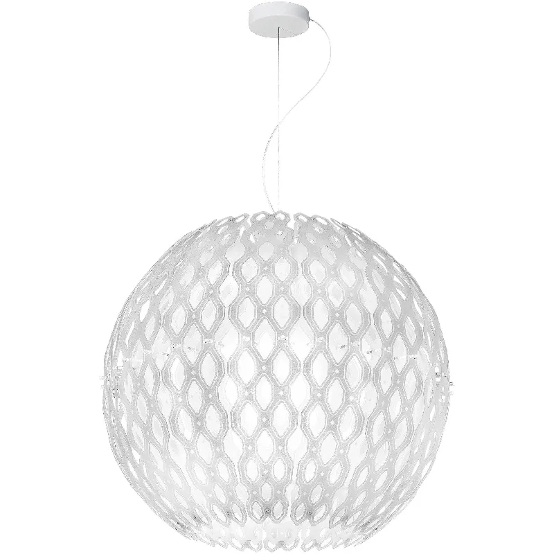 Track lighting for illuminating walkwaysCharlotte Globe Suspension