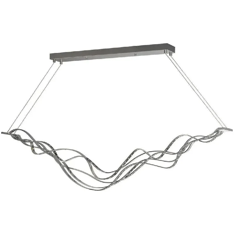 Track lighting for creating a focal pointSurge LED Linear Suspension