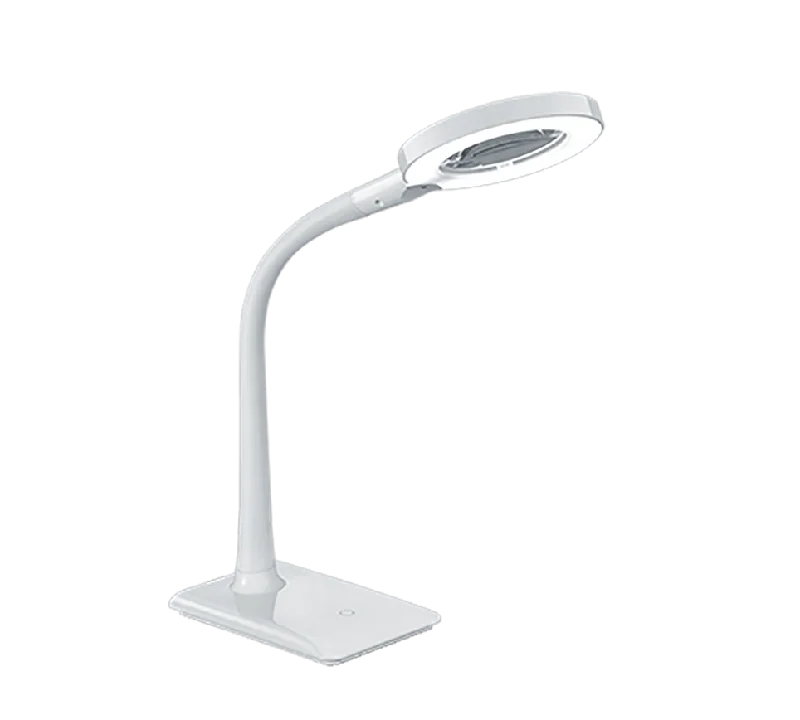 Smart track lighting with voice controlLupo LED Task/Reading Lamp - White/Black