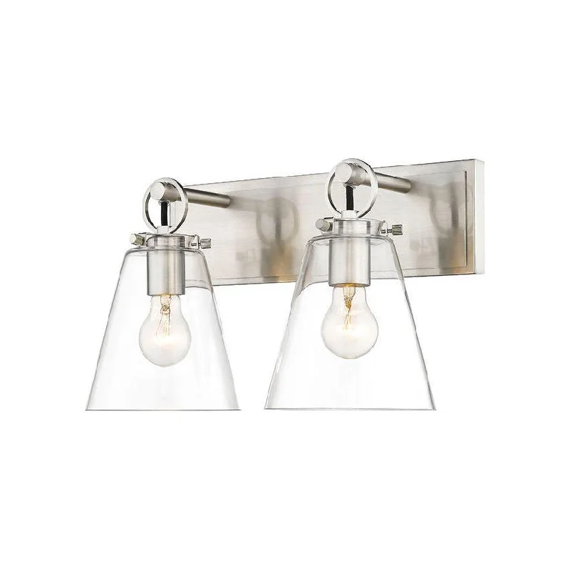 Track lighting with a chunky, bold designHarper 2-Light Vanity