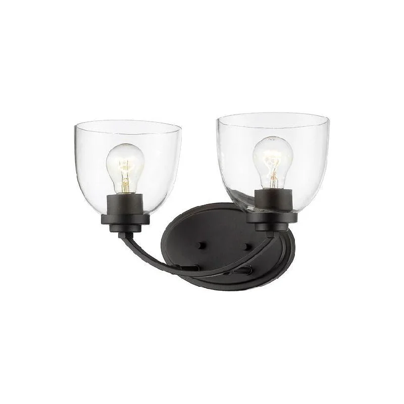 Track lighting for accentuating artworksAshton 2-Light Vanity