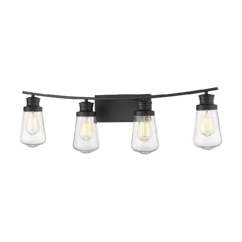 Track lighting for highlighting bookcasesGaspar 4-Light Vanity