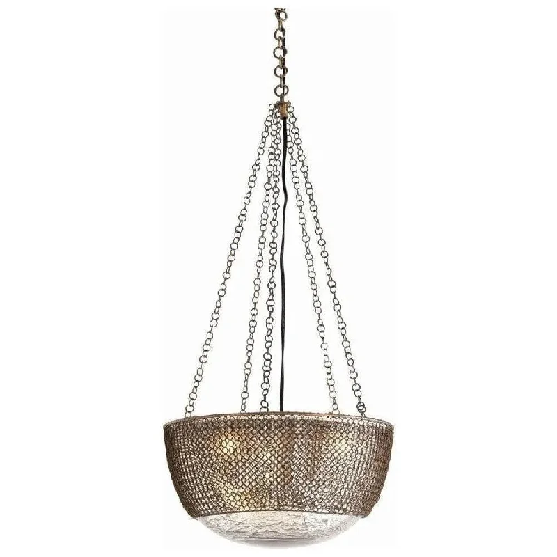 Track lighting with swivel heads for precise aimingChainmail Pendant