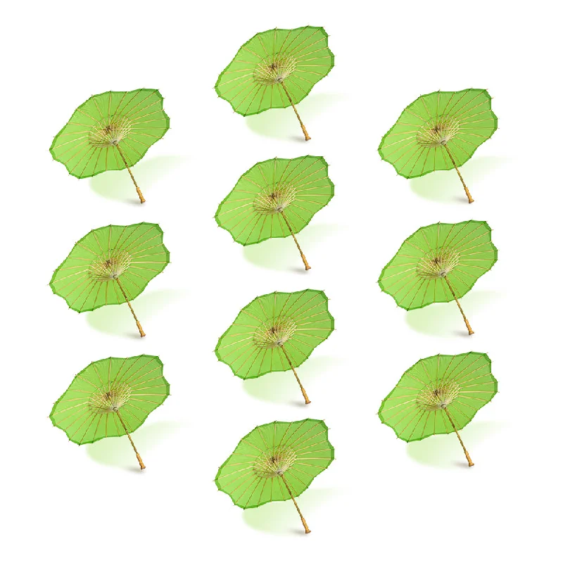 Energy saving LED Edison light bulbsBULK PACK (10-PACK) 32" Grass Greenery Paper Parasol Umbrella, Scallop Blossom Shaped with Elegant Handle