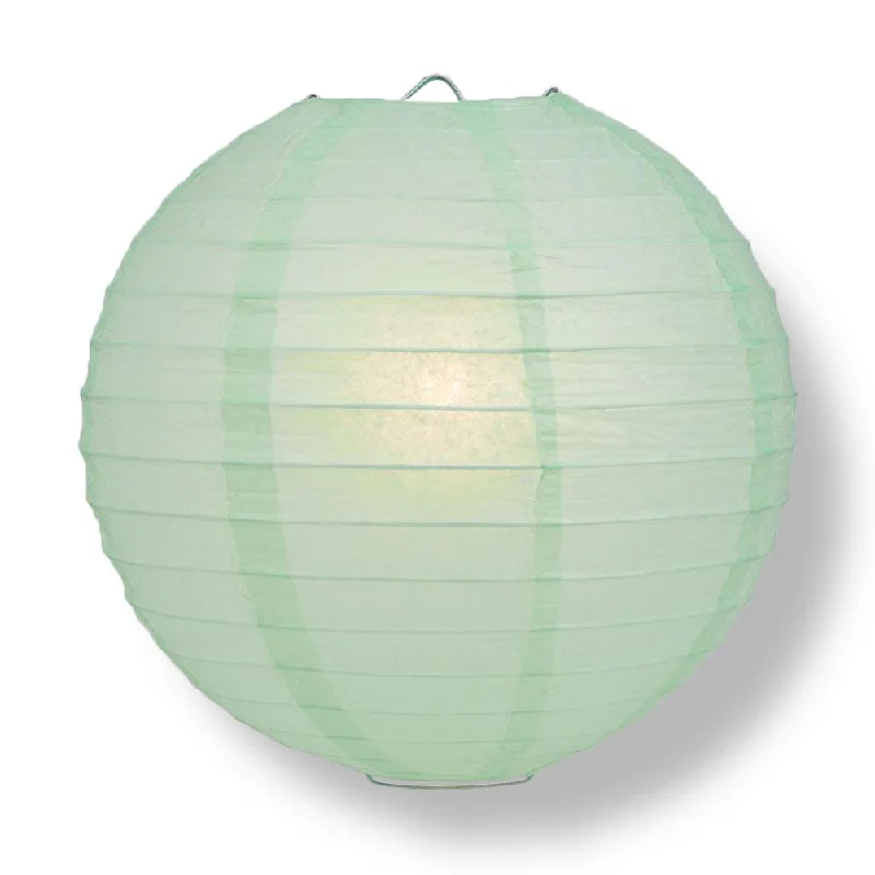 Large size Edison light bulbs for statement pieces12" Cool Mint Green Round Paper Lantern, Even Ribbing, Chinese Hanging Wedding & Party Decoration Large size Edison light bulbs for statement pieces12" Cool Mint Green Round Paper Lantern, Even Ribbing, Chinese Hanging Wedding & Party Decoration