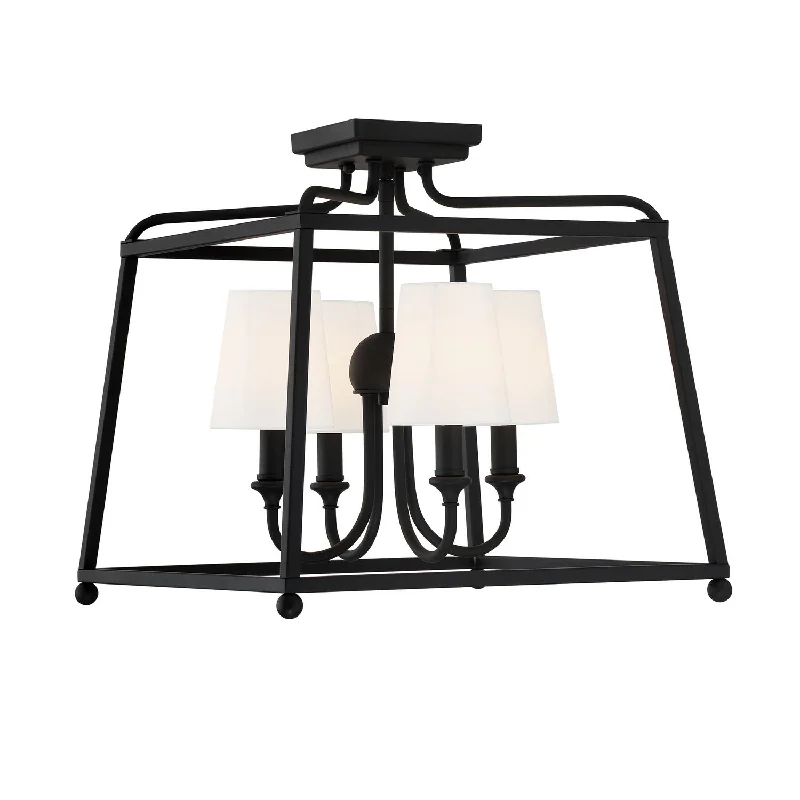Smart track lighting with voice controlSylvan Flush/Semi Flush
