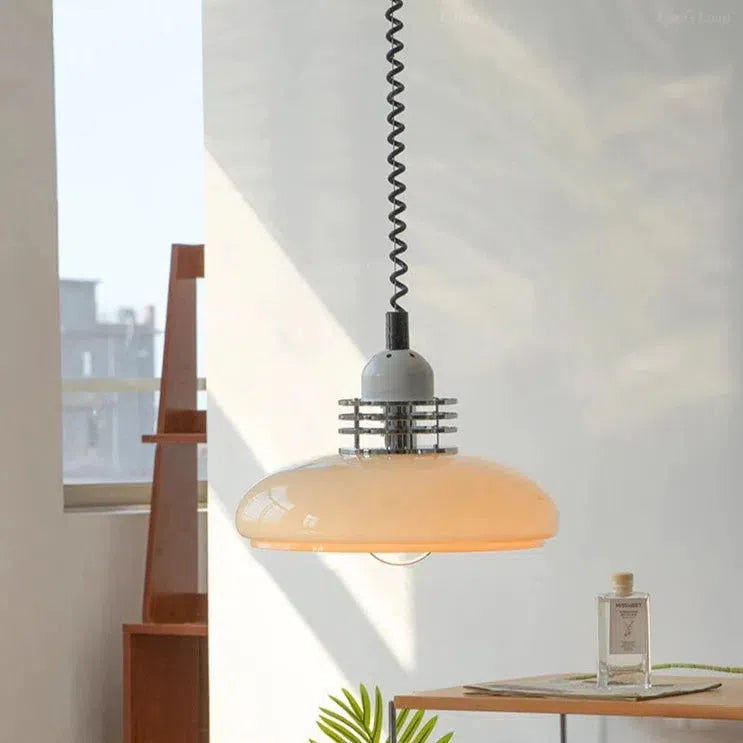 Dimmable Edison light bulbs for home decorSimone Retractable Retro LED Pendant Light