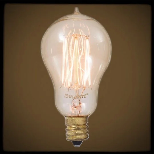 Low wattage Edison light bulbs for ambianceVintage Nostalgic A15 Edison Style 25 watt - 3.75 in. Length Low wattage Edison light bulbs for ambianceVintage Nostalgic A15 Edison Style 25 watt - 3.75 in. Length