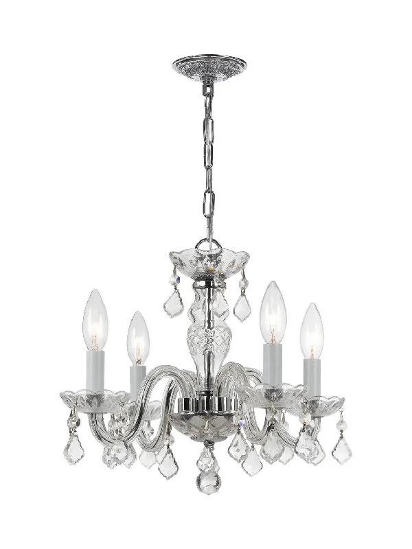 Track lighting for high - ceiling spacesTraditional Crystal 1064