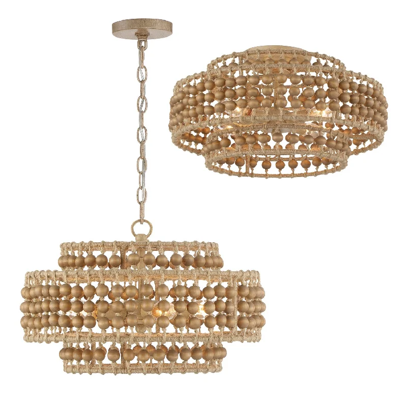 Rustic track lighting for farmhouse decorSilas Pendant