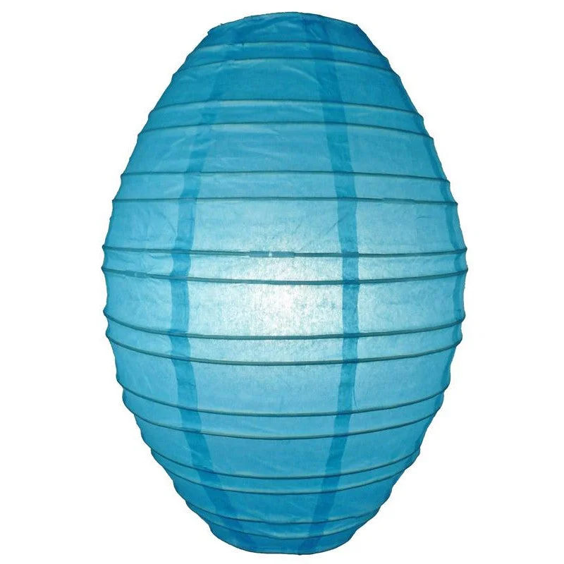 UL listed Edison light bulbsTurquoise Kawaii Unique Oval Egg Shaped Paper Lantern, 10-inch x 14-inch UL listed Edison light bulbsTurquoise Kawaii Unique Oval Egg Shaped Paper Lantern, 10-inch x 14-inch