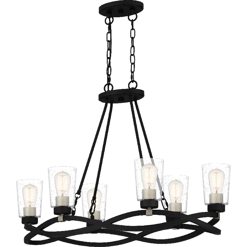 Track lighting with frosted glass shadesOverlook Linear Suspension